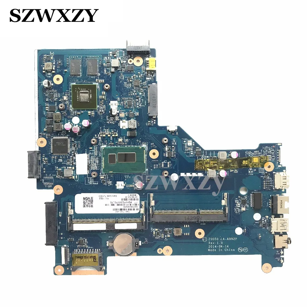 Высококачественная материнская плата для ноутбука HP 15 R с процессором i3 4005U 820M GPU