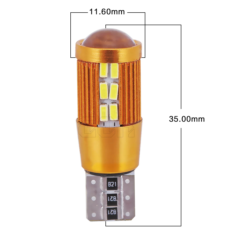 Светодиодные ламсветильник Canbus W5W T10 30smd 3014 2 шт. | Автомобили и мотоциклы