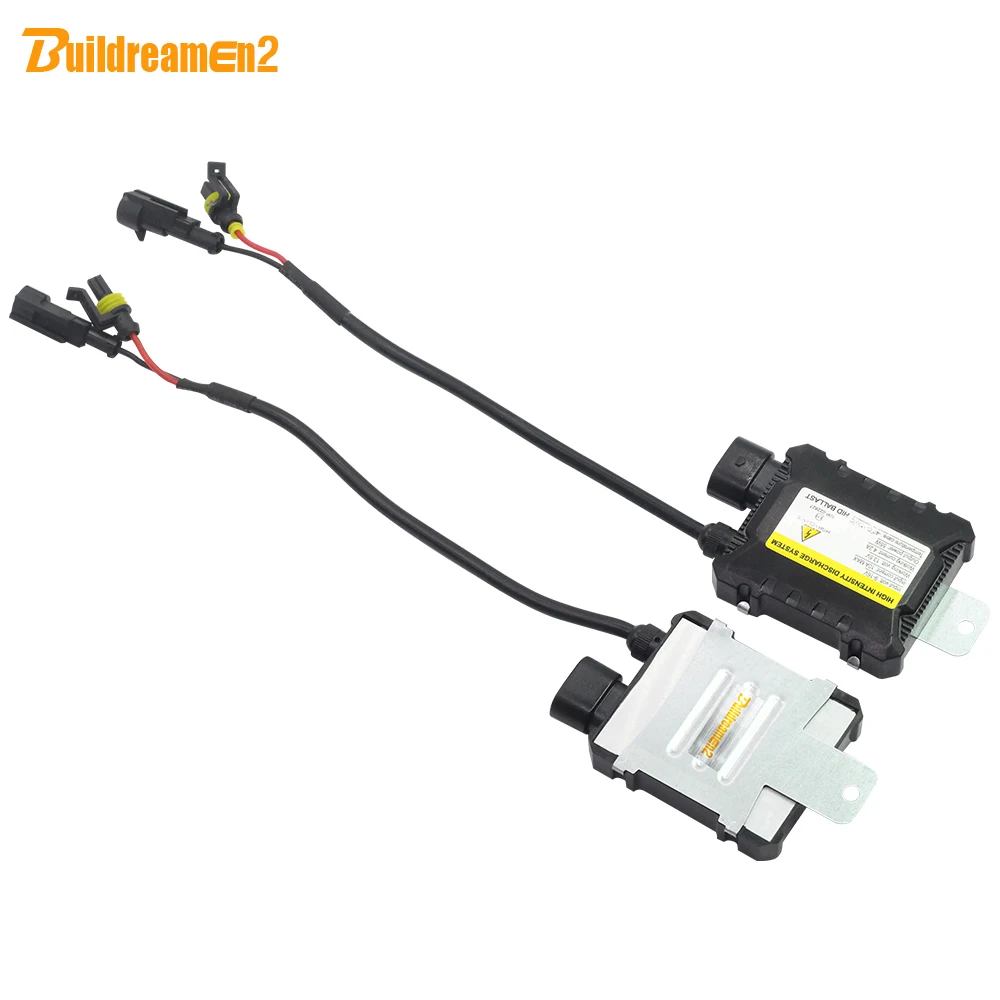 

Buildreamen2 HID ксеноновый балласт 55 Вт 12 в цифровой блок зажигания балласт Замена автомобиля HID ксеноновый комплект H1 H3 H4 H7 H8 H11 9005 9006