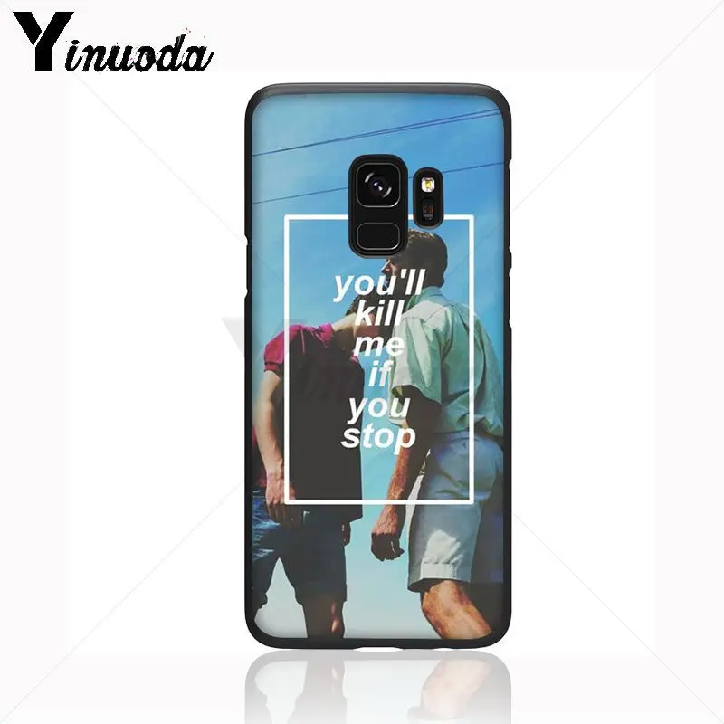 Мягкий силиконовый чехол для телефона Yinuoda Call Me by Your Name poster Samsung Galaxy s9 s8 plus note8 note9 s7