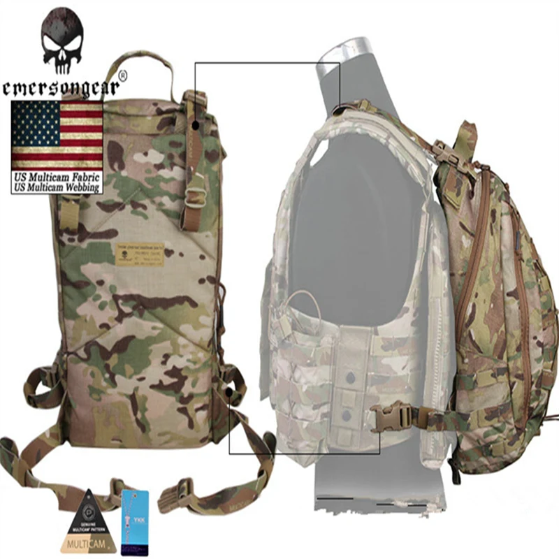 Emersongear рюкзак со съемным оператором molle edc сумка военный тактический охотничья
