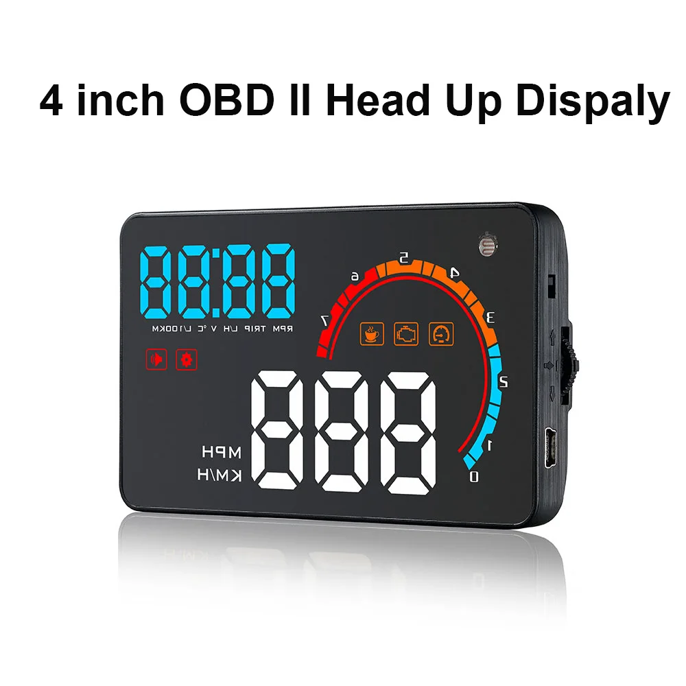 Дисплей OBD2 Диагностический диагностический на борту компьютера 4 0