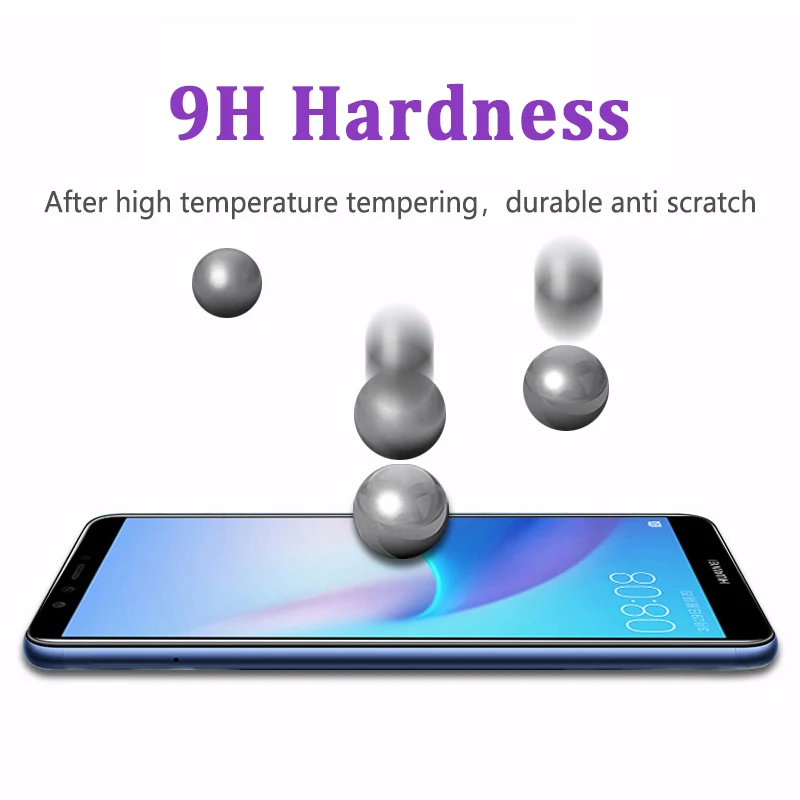 Защитное стекло для Huawei y 3 5 6 7 y3 y5 y6 y7 prime 2017 2018 на huawey закаленное нрав glas hauwei защита