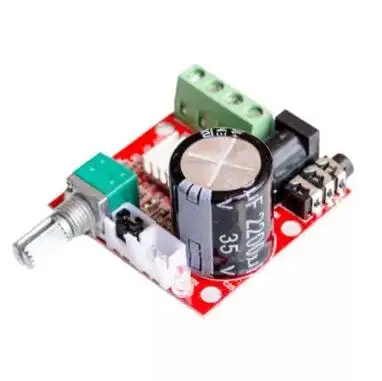 Горячая Распродажа 12V Mini Hi Fi PAM8610 плата аудио стереоусилителя 2X10W двухканальный D