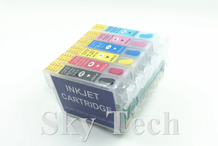Картридж с чернилами для EPSON Stylus photo 1400 PX700W PX800FW 1500W|ink cartridge|refillable ink cartridgesrefillable