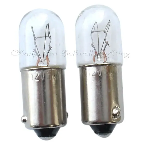 Great!miniaturre Lamps Bulbs Ba9s T10x28 C-2f 12v 5w A240