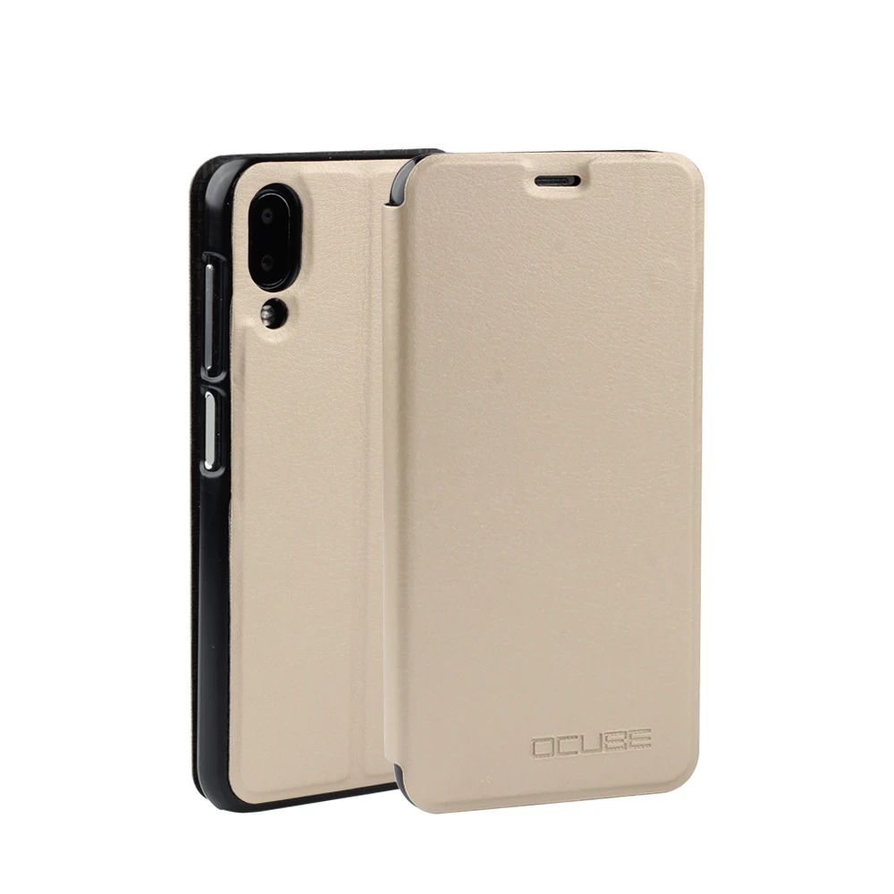 Ocube Роскошный кожаный флип Защитная пленка для UMI umidigi One Pro A3 A3 Pro F1 Play One Max A5 Pro Custodia Housse Coque