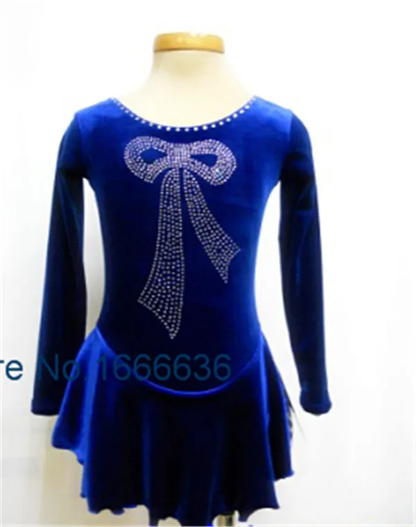 

2016 Custom Ice Skating Dresses For Girls New Brand Vogue Figure Skating Competition Dress For Women DR3040