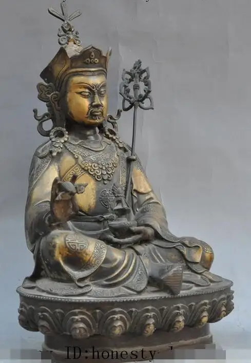 Тибетский буддизм Padmasambhava Phurpa Guru Rinpoche статуя бога Будды | Дом и сад