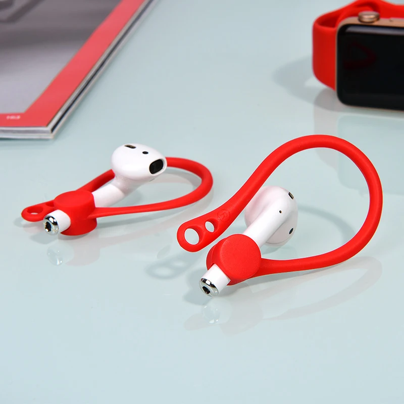 Силиконовый держатель для наушников с защитой от потери Airpods беспроводная bluetooth