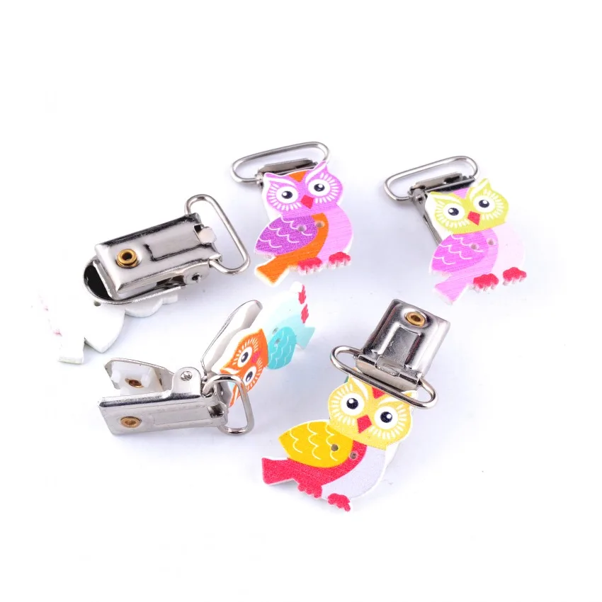 Бесплатная доставка розничная продажа 2 шт. Детские зажимы для соски деревянный