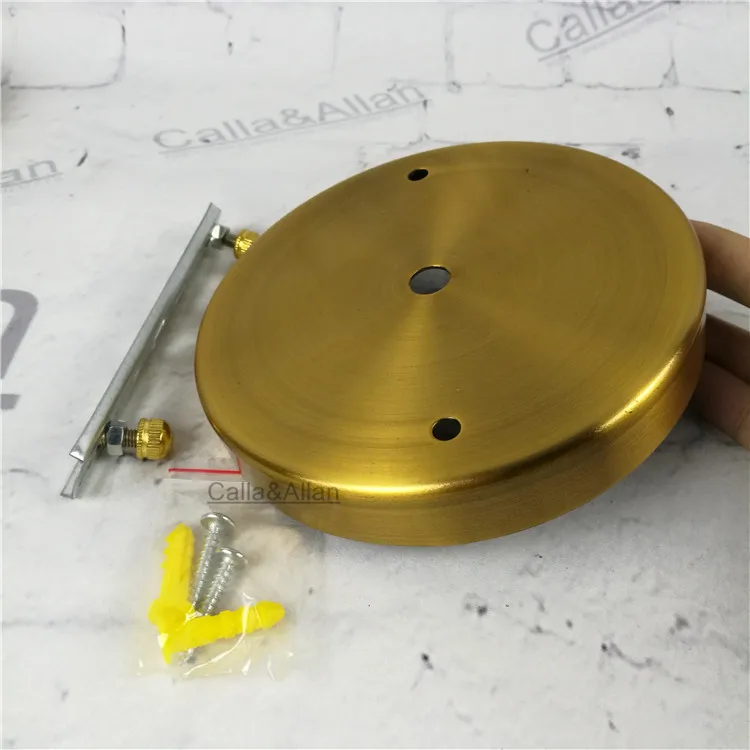 Заказ образца античная латунная отделка железная Потолочная пластина подвесной