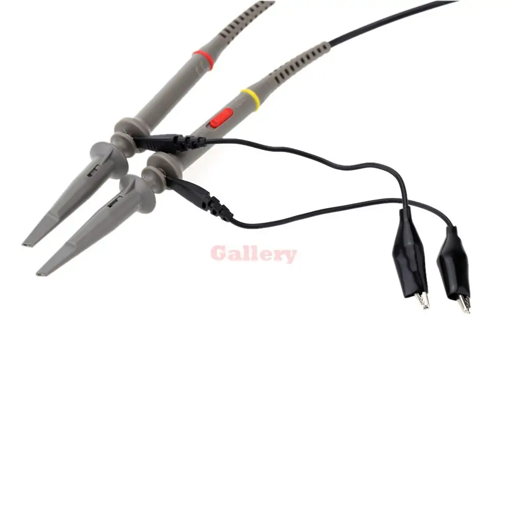 1X10x20 МГц 2 шт. прецизионный осциллограф зонд Аллигатор тестовый зажим P6020