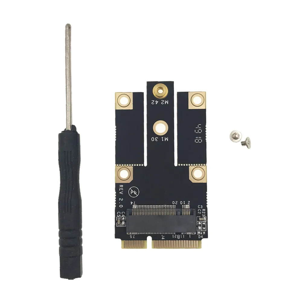 Адаптер M.2 NGFF B для Mini PCI E PCIE адаптер с слотом SIM карты поддержка 3G 4G LTE сетевой