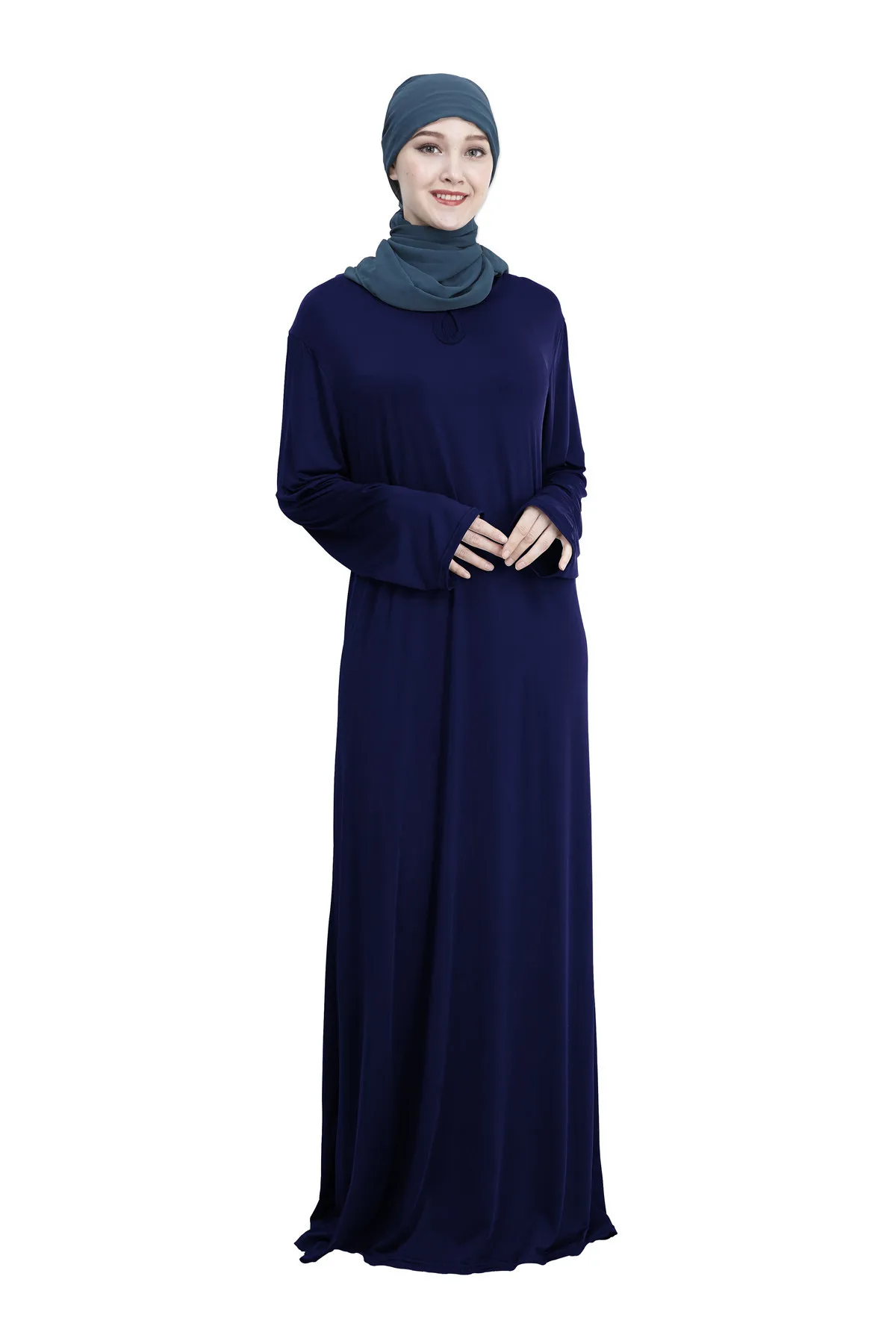 can pick color size Arab Long Plain Abaya Islamic Dress Middle East Lady's Gown (exclude Hijab) 130~150cm | Тематическая одежда