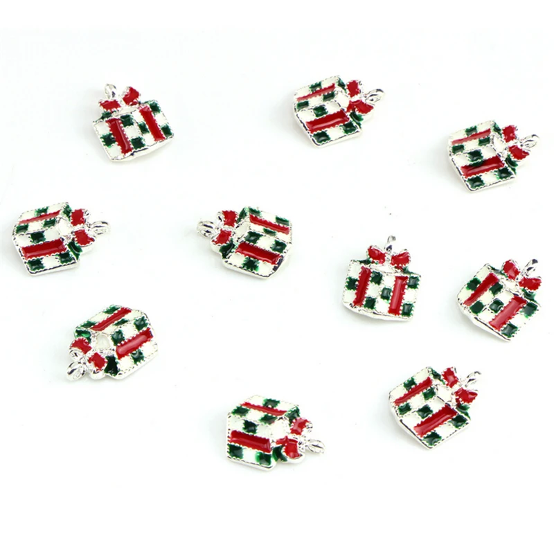 2 шт./лот новинка Рождественская капельная металлическая подарочная коробка