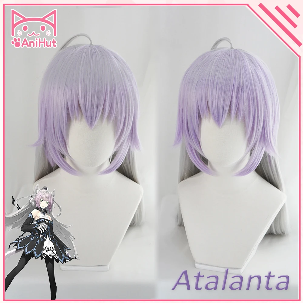 AniHut Alter Atalanta Fate Grand Order косплей парик Синтетический смешанный цвет женские волосы FGO Косплей костюмы на Хэллоуин волосы
