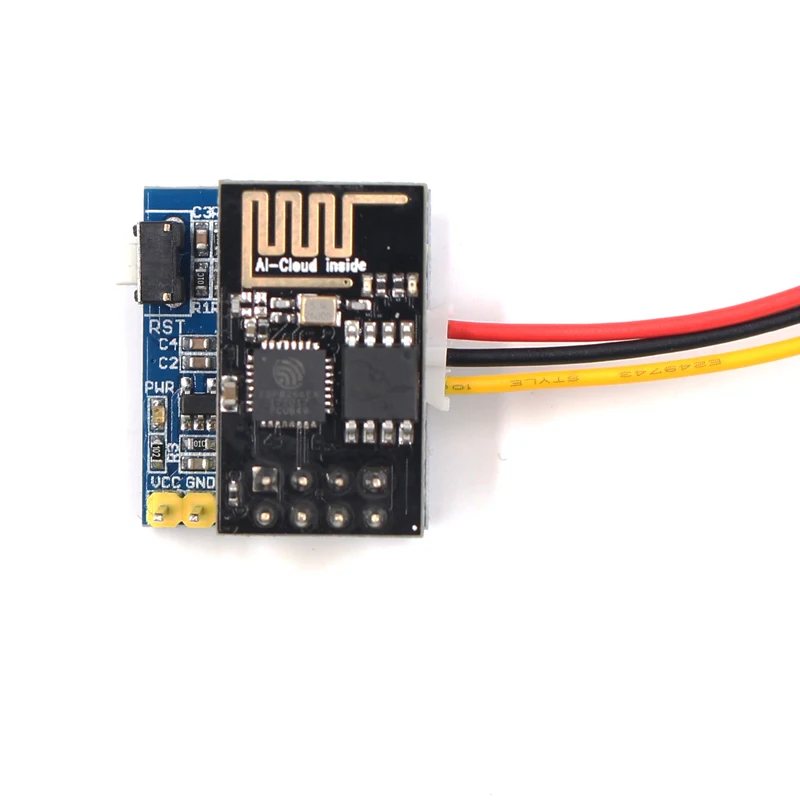 ESP8266 ESP 01S RGB светодиодный модуль контроллера для Arduino IDE WS2812 светильник Ring String Smart