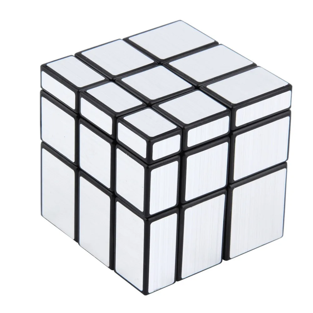 Волшебный куб, новинка, 3x3x3, компактные и портативные зеркальные блоки, серебряная блестящая головоломка, IQ, забавный, для детей, отличный подарок во всем мире
