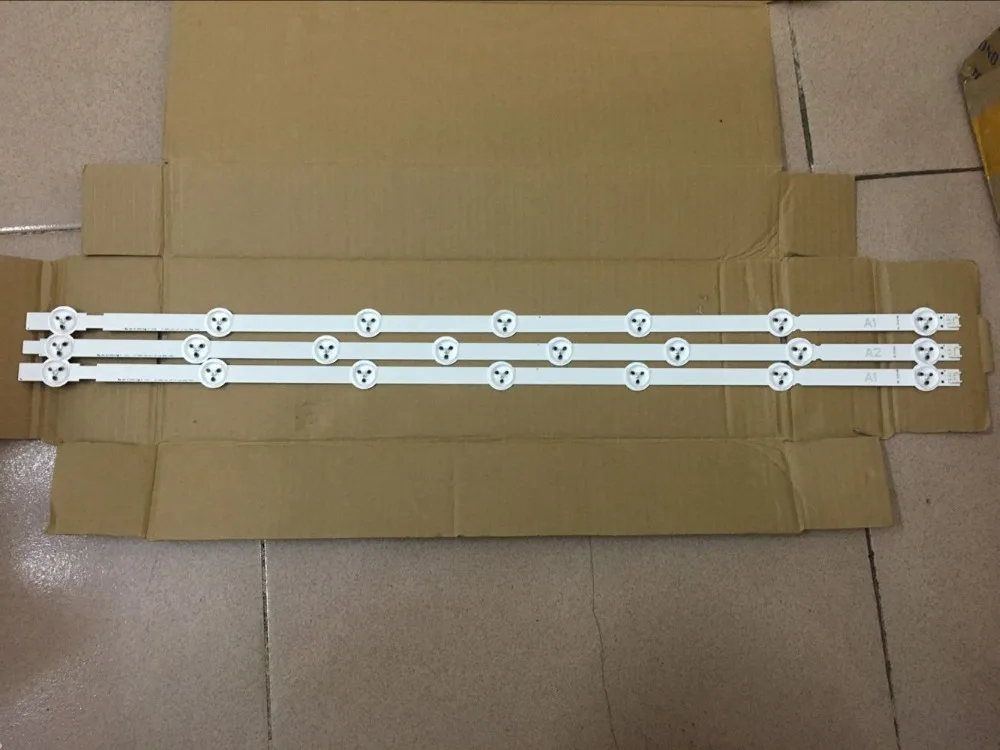 Оригинальная светодиодная подсветка 3 шт. (светодиодный A1 * 7LED 1 A2 8LED) для LG 32 &quot6916L