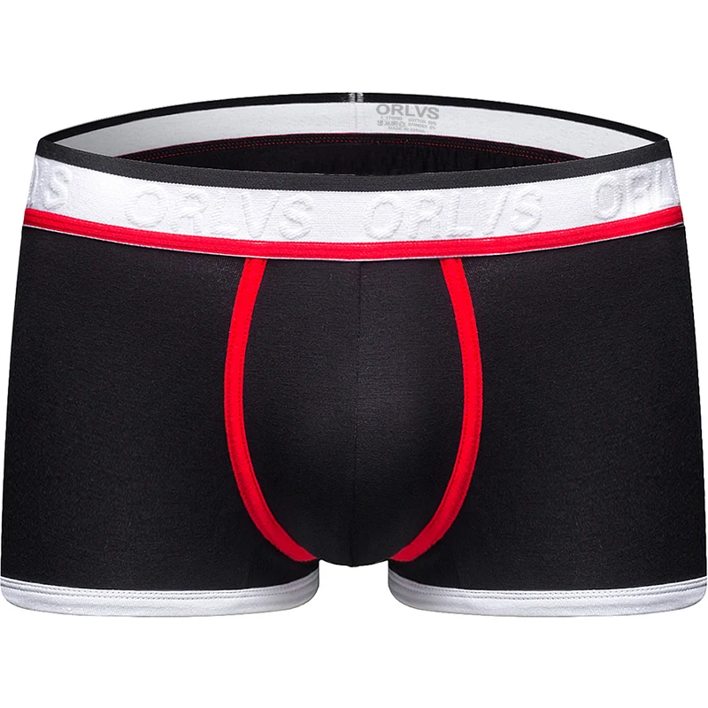 5 шт./партия сексуальные мужские трусы боксеры хлопковые Cueca дышащие Однотонные