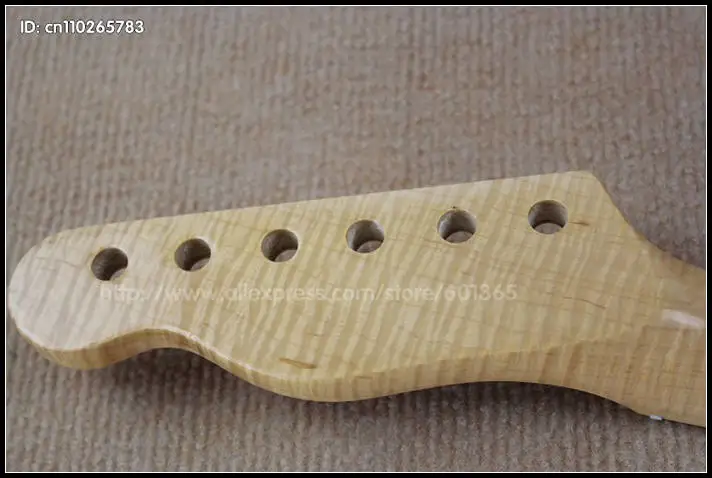 Комплект для электрической гитары 21 лад тигровая зернистая Кленовая гитара