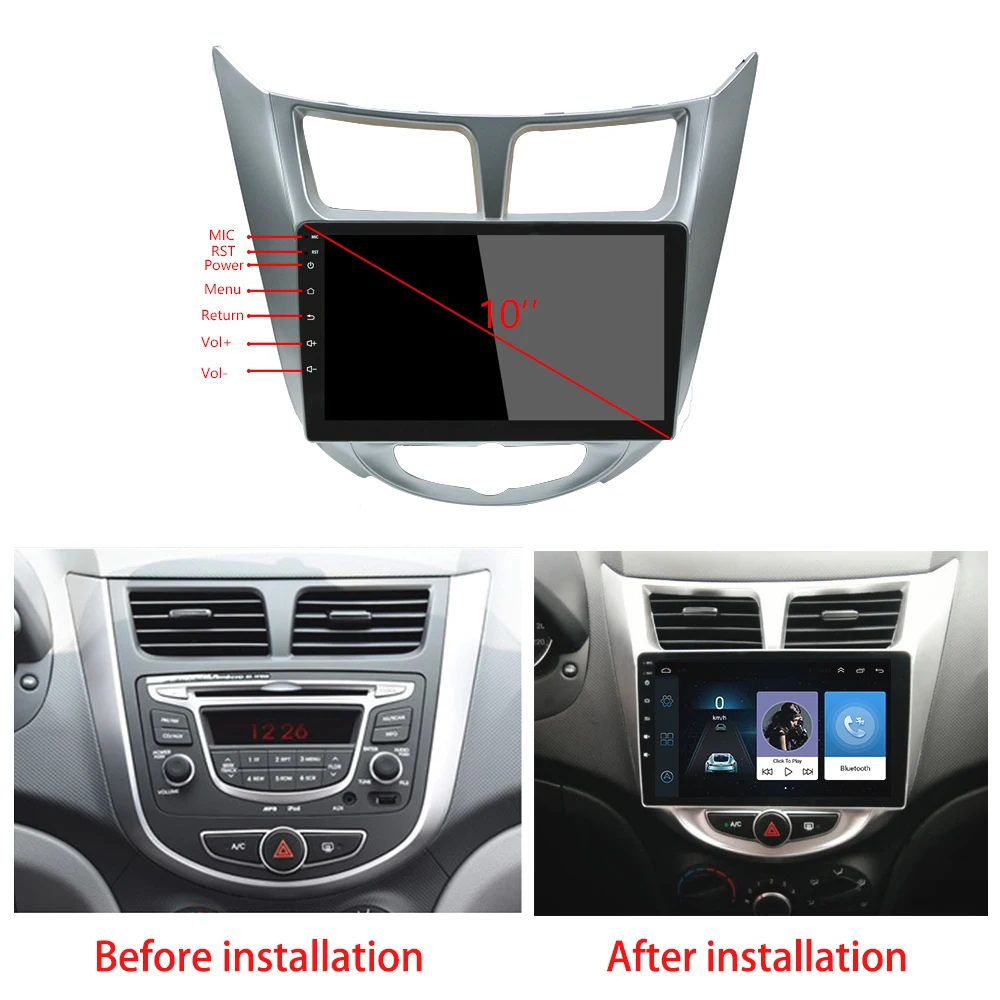 9 &quot2din Android 6 0 Автомобильный радиостерео емкостный HD сенсорный экран gps Bluetooth WiFi