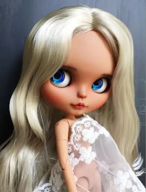 Doll 4 Blyth девушка индивидуальные кукла лицо NO.QAQ0306-2 - Цвет: Doll 4