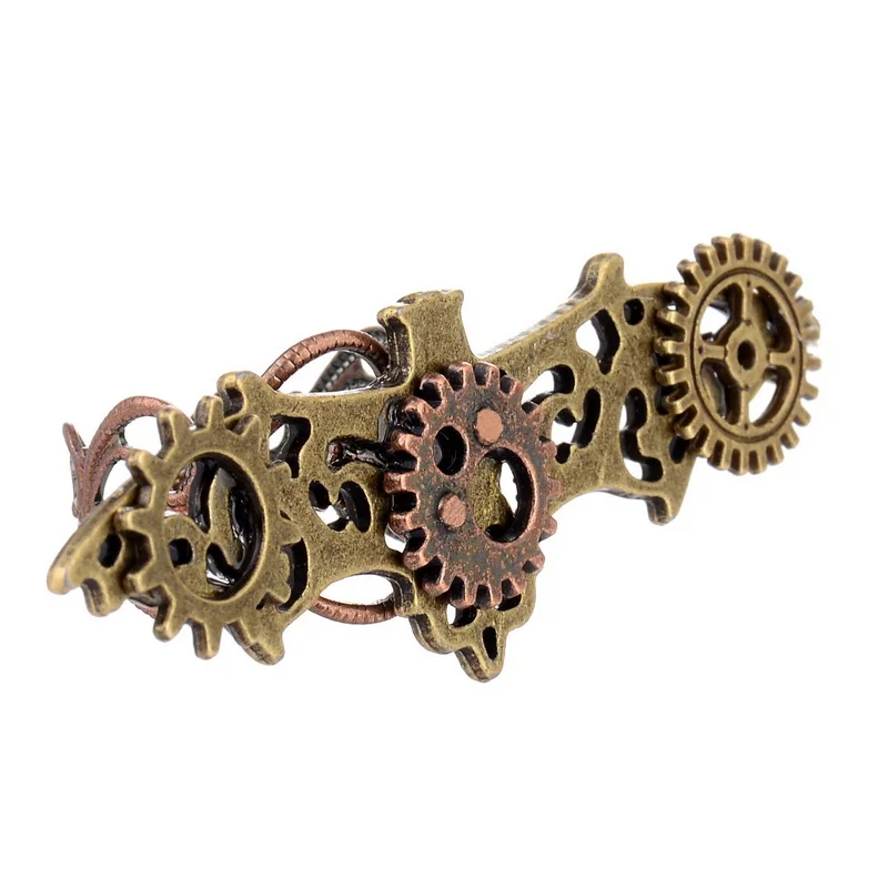 Interesting Design Cool Bat With Gear Parts Vintage Steampunk Ring Jewelry | Украшения и аксессуары