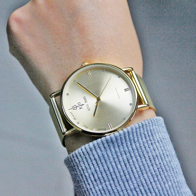 Часы наручные KINGHOON женские кварцевые модные повседневные брендовые