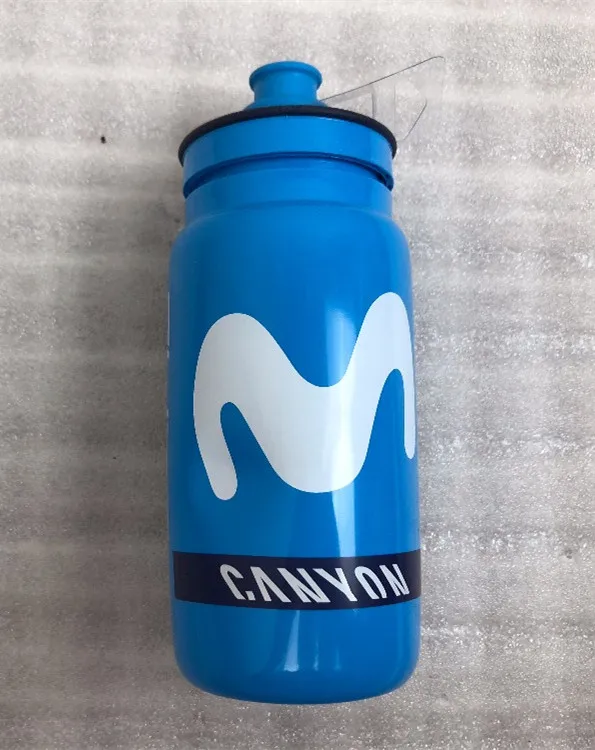 canyon Shimano Элитная Пластиковая Бутылка 550 мл велосипедная бутылка для воды походная чашка гаррафа чайник Спортивная бутылка corsa Bicicleta Frasqueira - Цвет: canyon