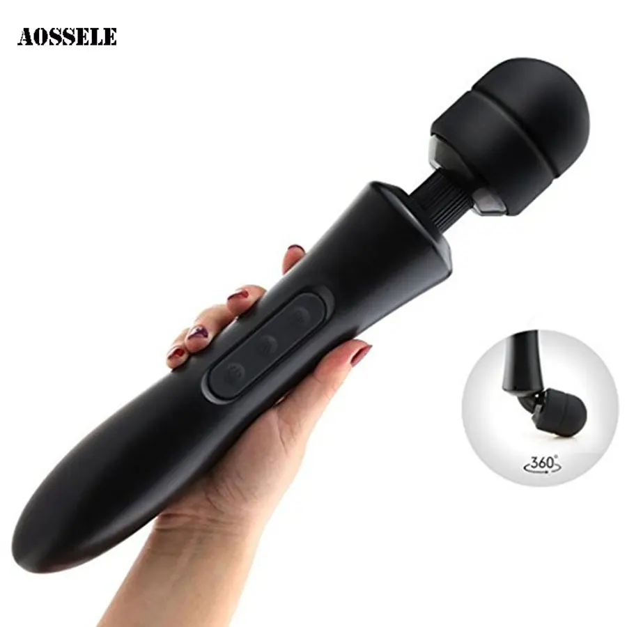 Мощный многоскоростной вибратор для точки G Стимулятор клитора AV Волшебная