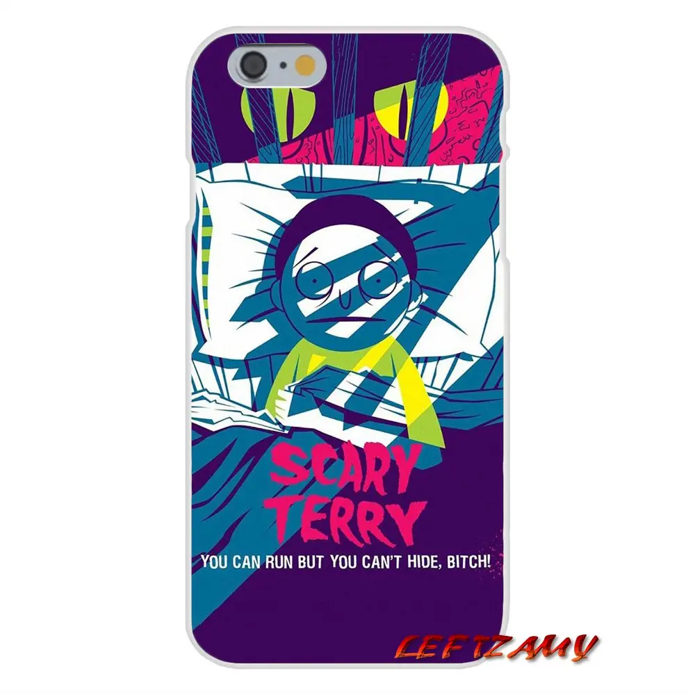 Аксессуары телефон случаях охватывает удивительный Рик и Морти для iPhone X XR XS MAX 4 4S