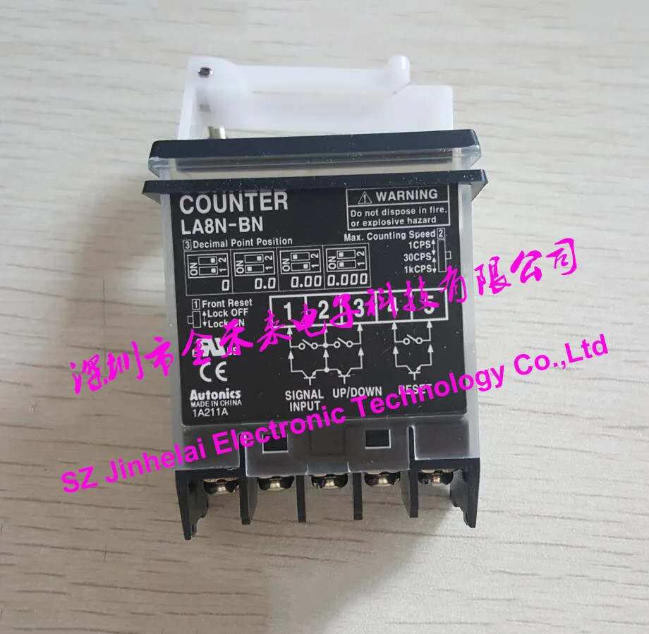 100% Аутентичные оригинальные LA8N-BF LA8N-BN AUTONICS ICS Count relay счетчик цифрового дисплея