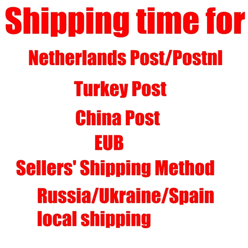 Power Bank Shipping Way Time by Sellers' Method Postnl China Post Turkey EUB |