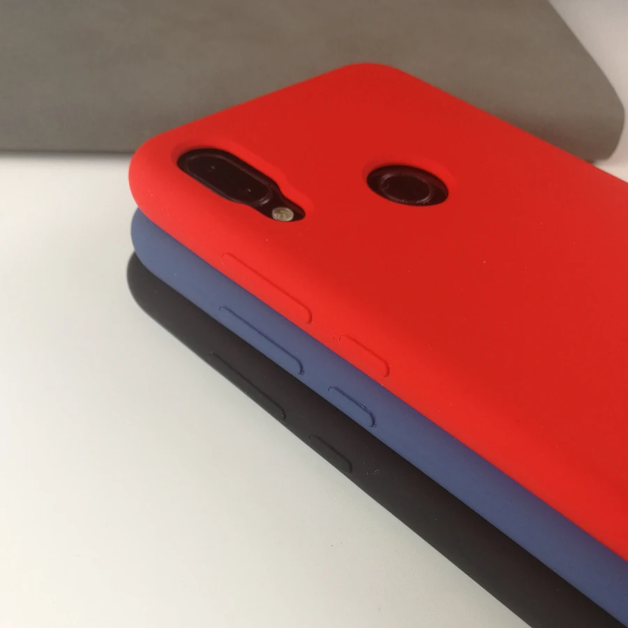 Xiaomi redmi note 7 супер хорошее жидкий силикон Защитная крышка Pro xiaomi Глобальный Версия