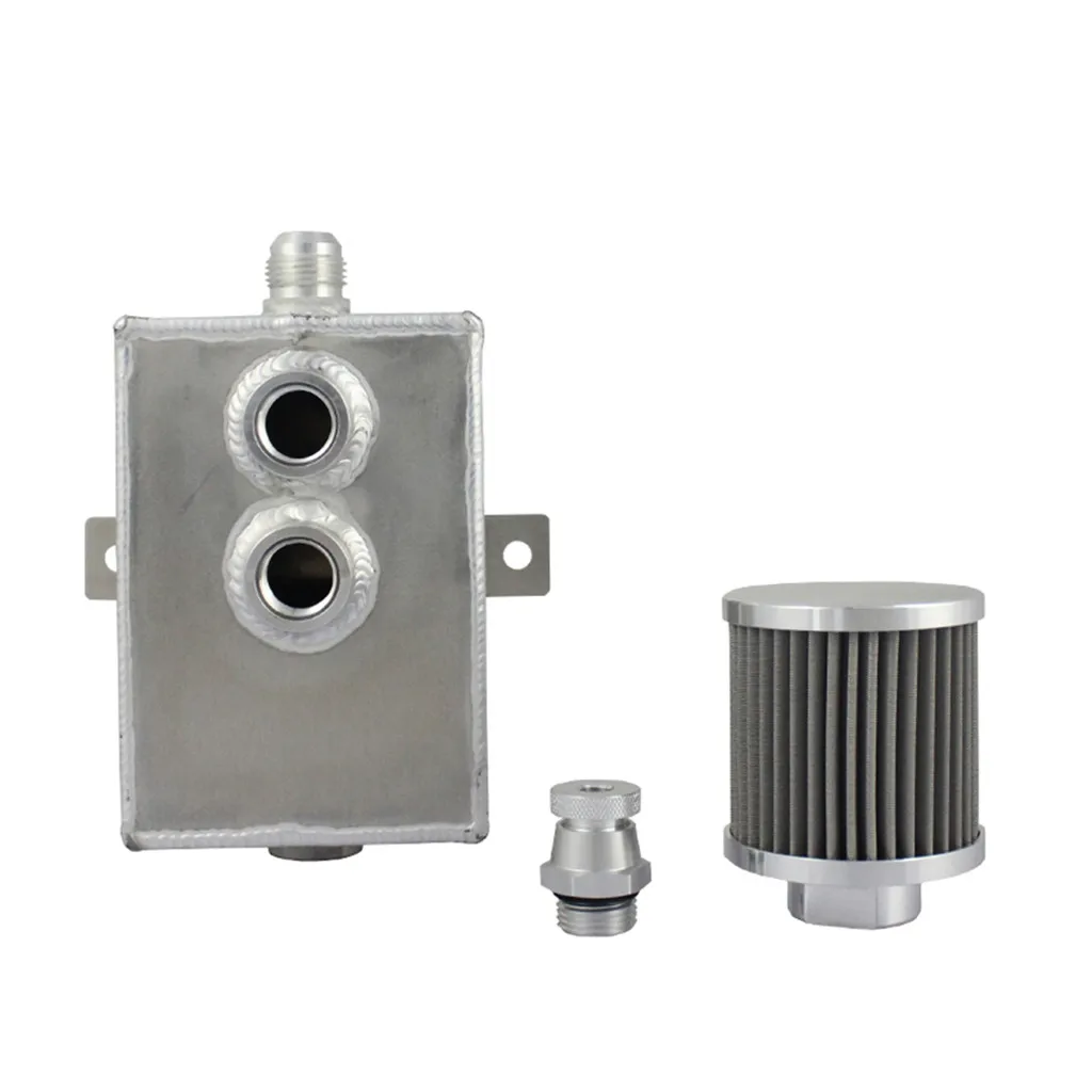 Новый алюминиевый маслоуловитель двигателя 2 л бак + перегородка и дренажный