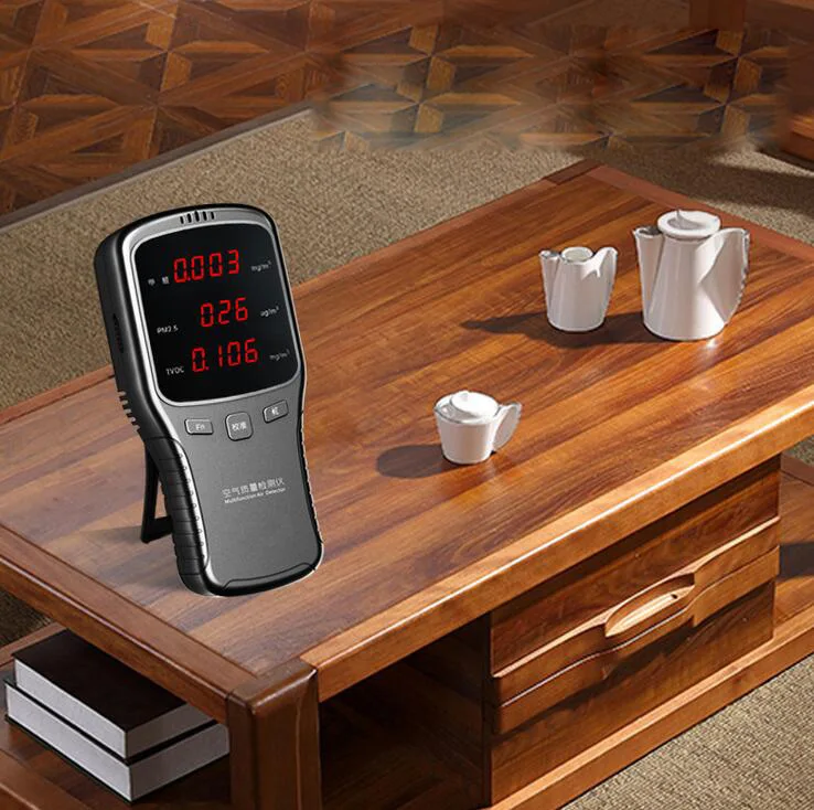 

Digital Handheld Home Formaldehyde Detector Meter Air Gas Quality Tester Professional Benzene Testing Instrument