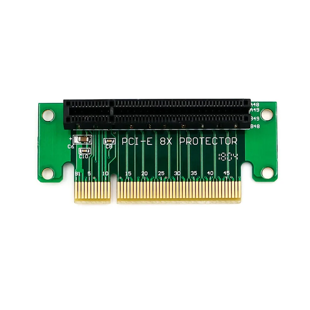 H1111Z PCI E Express 8X 90 градусный адаптер Райзер карта для 1U компьютера чехол корпуса ПК