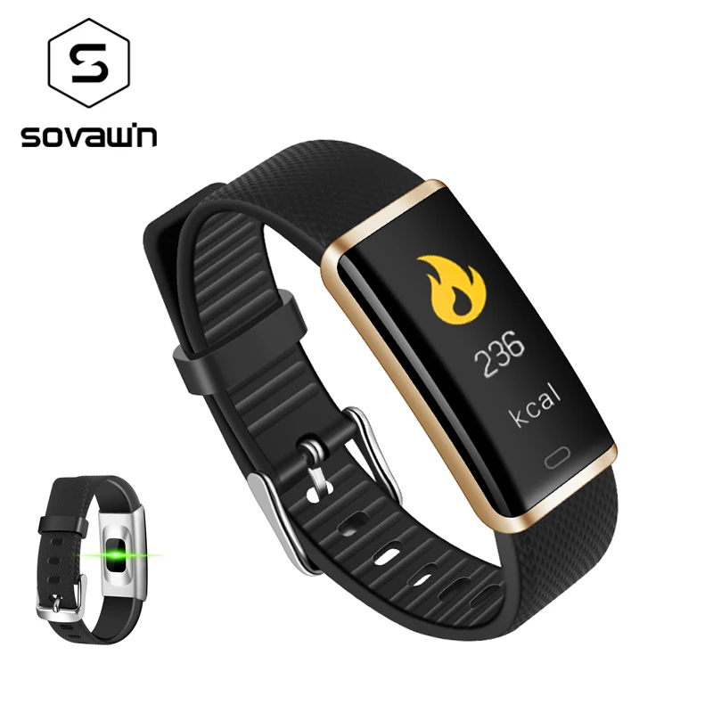 Sovawin браслеты фитнес для взрослых браслет кровяное давление Ip 67 спортивный умный