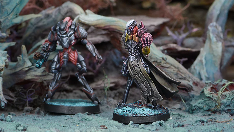 [Loong Way Miniatures] Corvus Belli Infinity 0679 пневматическая Арка UR HEGEMONY 32 мм Металлические