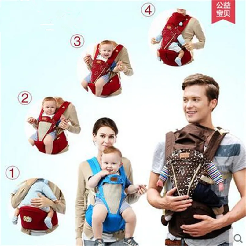 

Hipseat Baby Comhoney Ergonomic Re-hold Infant Backpack Carrier For Baby Care Toddler Sling Kangaroo Baby Suspenders For Newborn