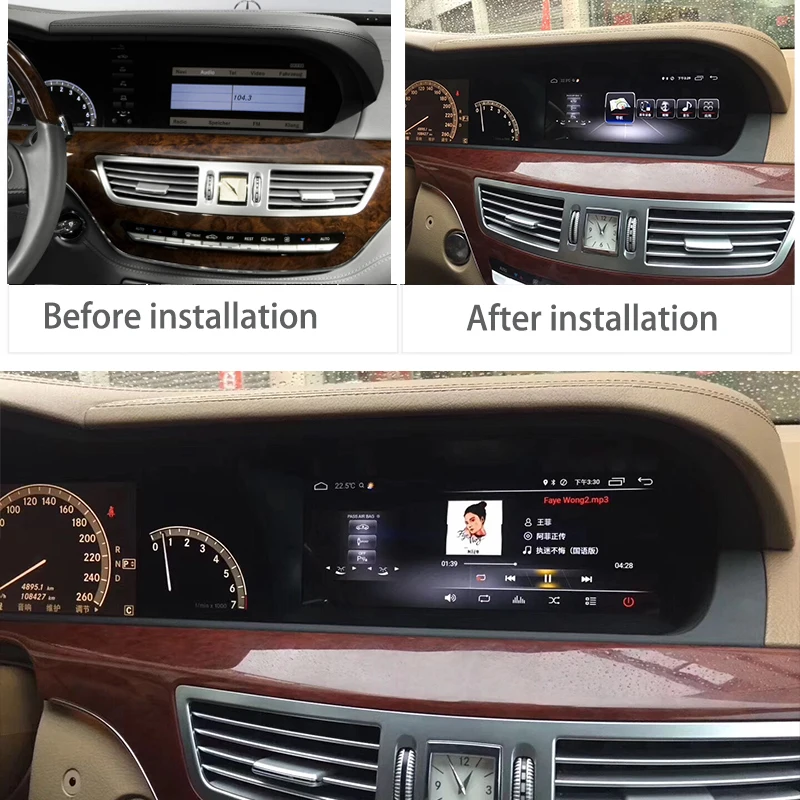 " Восьмиядерный Android 9,0 Автомобильный gps Радио навигатор для Benz S класс w221 CL-class C216 2006-2013 с 4G/Wifi DVR OBD