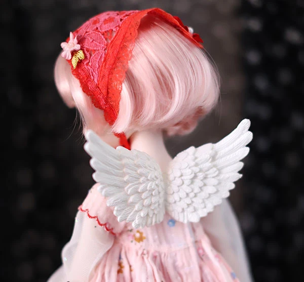 D01-P250 children handmade toy 1/3 1/4 uncle Doll Accessories BJD/SD doll Photo props plastic angel wings 1pcs | Игрушки и хобби