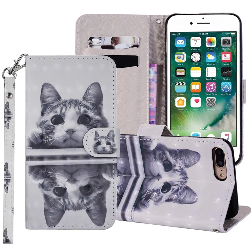 Для iphone Xs X 8 7 5C 6 6s Plus 7 6 Чехол чехол 3d Книга Стиль кожаный флип чехол для Apple iphone 5 5S SE 6 Чехол для iphone X