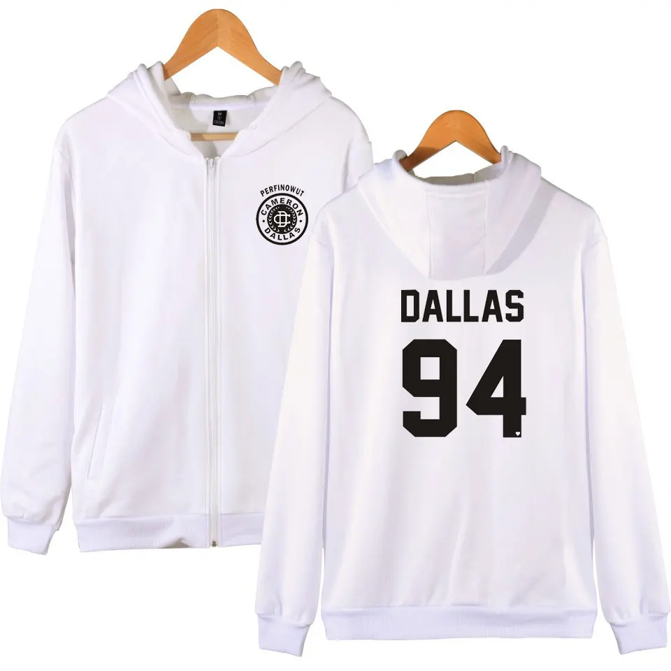 Cameron Dallas New Zip Hoodie Loose Daily Jacket | Женская одежда