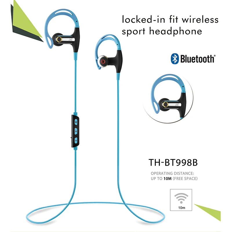 Bluetooth Для Беспроводной Наушник С Микрофоном Портативный Спорт Гарнитура