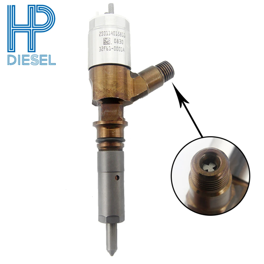 6pcs/lot Common rail injector 326-4756 with New type for C4.2 engine diesel fuel injector32F61-00014 CAT312D excavator | Автомобили и