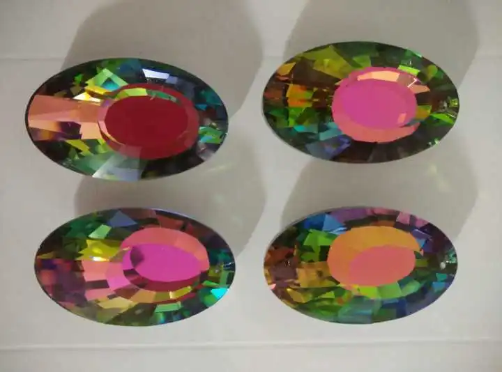 100pcs 50MM MULTICOLOURED CRYSTAL CHANDELIER PENDANT DROP | Лампы и освещение