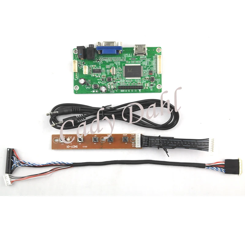 Плата контроллера сигнала HDMI VGA Audio EDP модуль для Raspberry PI 3 1366x768 сигнал 30 контактная